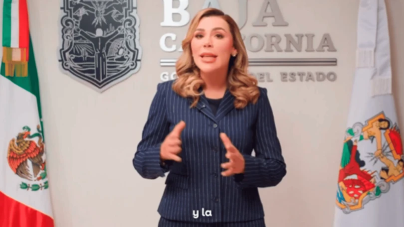 Marina del Pilar responde a polémica de los audios; persisten contradicciones Marina del Pilar Ávila Olmeda difundió un mensaje para responder a la polémica por los audios relacionados con la cancelación de su visa estadounidense. Foto: Captura de pantalla