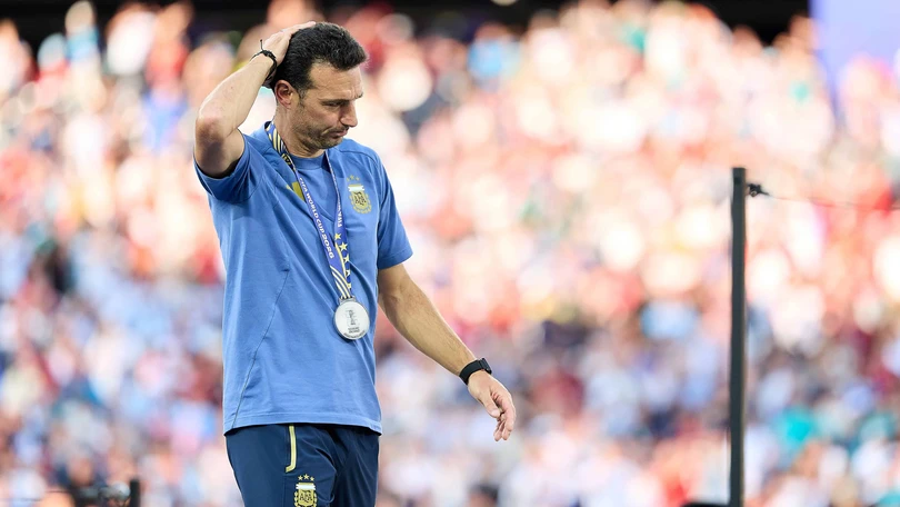 Lionel Scaloni expresa incertidumbre sobre su futuro en Argentina: Veo justo cambiar de DT Foto: MexSport