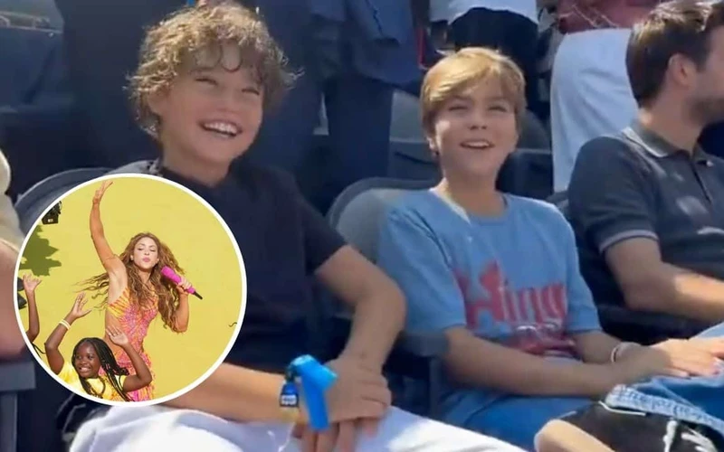 Captan a Gerard Piqué incómodo durante el show de Shakira en la final del Mundial 2026