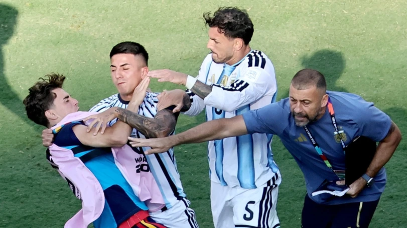 FIFA investiga a Argentina por infracciones disciplinarias de jugadores Jugadores de Argentina estarían bajo investigación de la FIFA. Foto: EFE