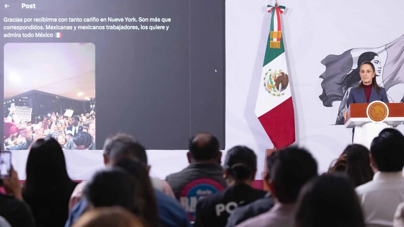 México inicia la revisión del T-MEC; alista reunión clave con Jamieson Greer México inició la revisión formal del T-MEC y prevé una reunión entre Claudia Sheinbaum y el representante comercial de Estados Unidos, Jamieson Greer. Foto: Presidencia