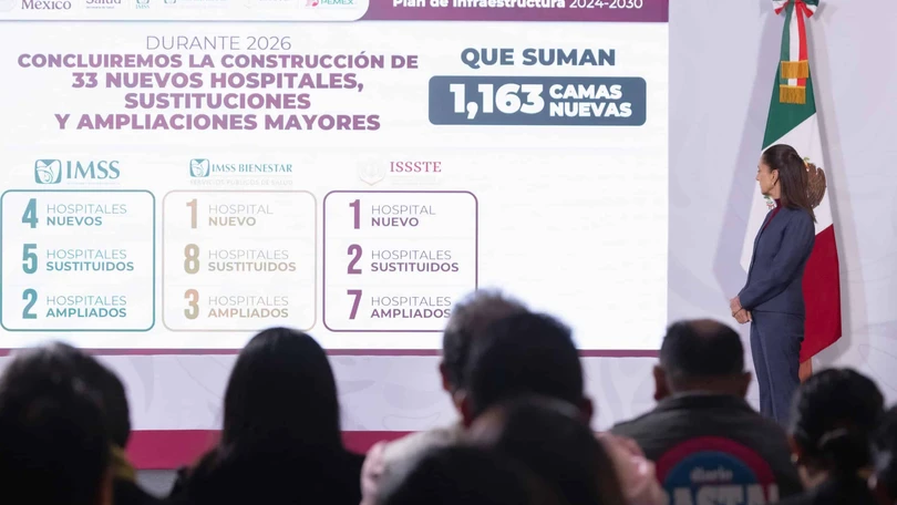 Gobierno alista 152 obras hospitalarias para ampliar la atención médica Claudia Sheinbaum presentó el plan que contempla 152 obras hospitalarias para fortalecer la infraestructura del sistema público de salud. Foto: Presidencia
