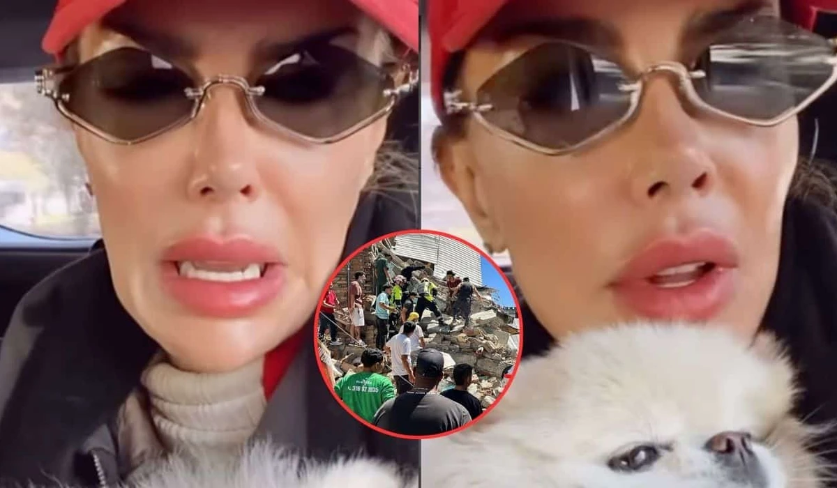 Ninel Conde narra el terror que vivió durante el terremoto en Colombia