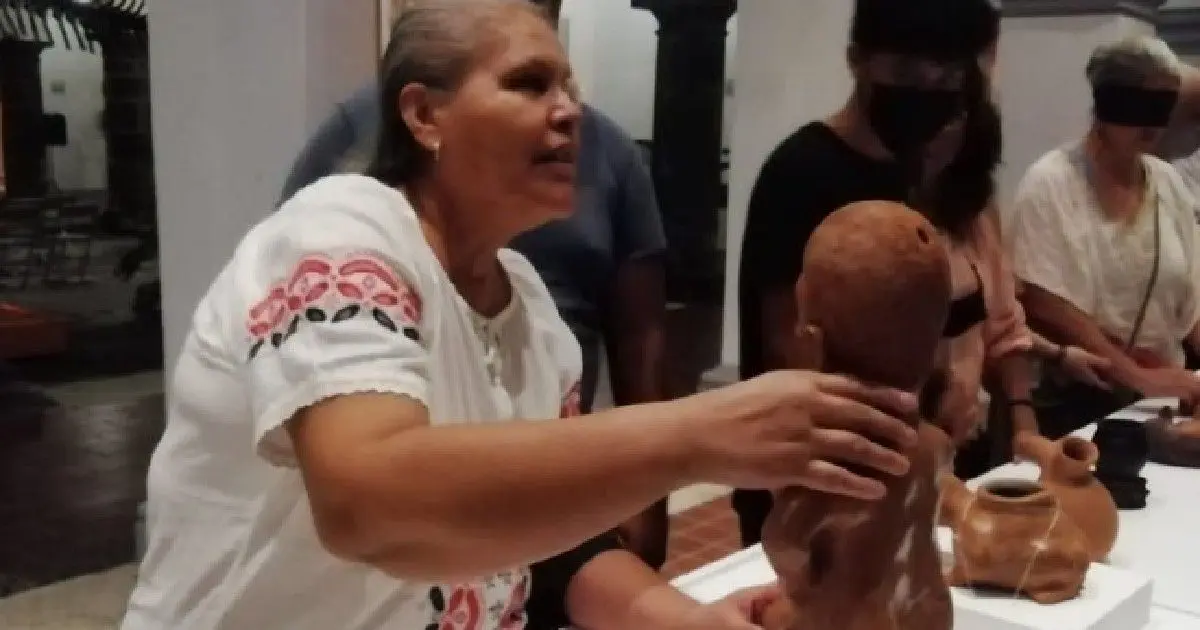 A ciegas, exposición inclusiva y multisensorial abre en el Museo Regional de Historia de Colima A ciegas, exposición inclusiva y multisensorial abre en el Museo Regional de Historia de Colima