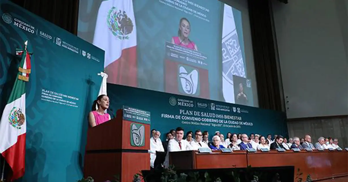Firman convenio para implementar IMSS-Bienestar en la Ciudad de México ...