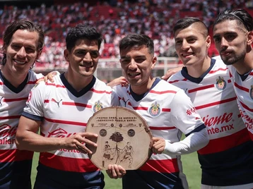Imagen de la nota: Chivas derrotó al Athletic de Bilbao en amistoso; Debutó Guti y volvió Alexis Vega