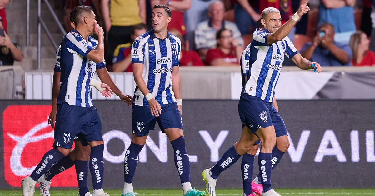 Monterrey goleó al Salt Lake City con doblete de Berterame during the game Monterrey vs Real Salt Lake, corresponding to the group stage of the Leagues Cup 2023, at America First Field Stadium, on July 26, 2023.
<br><br>
durante el partido Monterrey vs Real Salt Lake, correspondiente a la fase de grupos de la Leagues Cup 2023, en el Estadio America First Field, el 26 de Julio de 2023.