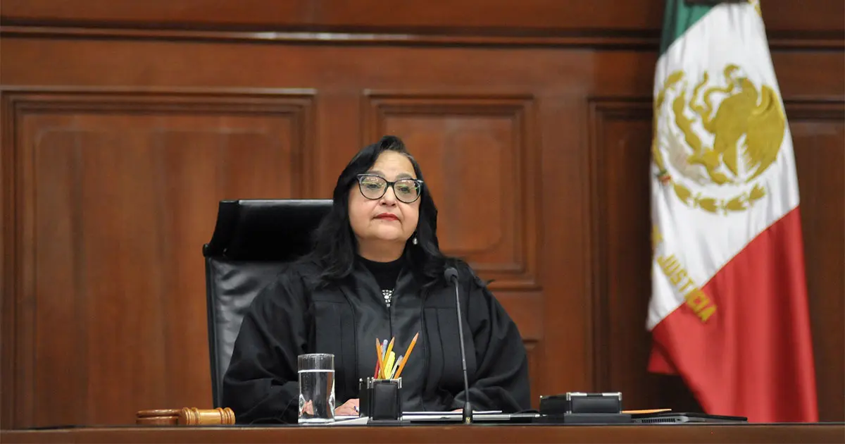 Jueces deben actuar con independencia e imparcialidad para atacar violencias contra mujeres: Piña CIUDAD DE MÉXICO, 02ENERO2023.- Tras tres rondas de votación el pleno de la Suprema Corte de Justicia de la Nación (SCJN) eligió a Norma Lucía Piña Hernández como su nueva ministra presidenta.
FOTO: SCJN/CUARTOSCURO COM