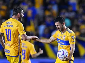 Imagen de la nota: Con doblete de Juan Pablo Vigón, Tigres vence a Santos en partidazo