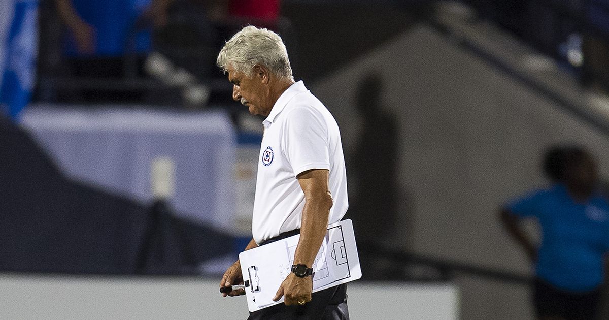 “Me deja tranquilo: Tuca Ferretti, despreocupado por su futuro con Cruz Azul Ricardo Ferretti head coach of Cruz Azul during the game Charlotte FC vs Cruz Azul, corresponding to the Round of 32 of the Leagues Cup 2023, at Toyota Stadium, on August 03, 2023.
<br><br>
Ricardo Ferretti director tecnico de Cruz Azul durante el partido Charlotte FC vs Cruz Azul, correspondiente a la fase de Dieciseisavos de final de la Leagues Cup 2023, en el Estadio Toyota, el 03 de Agosto de 2023.