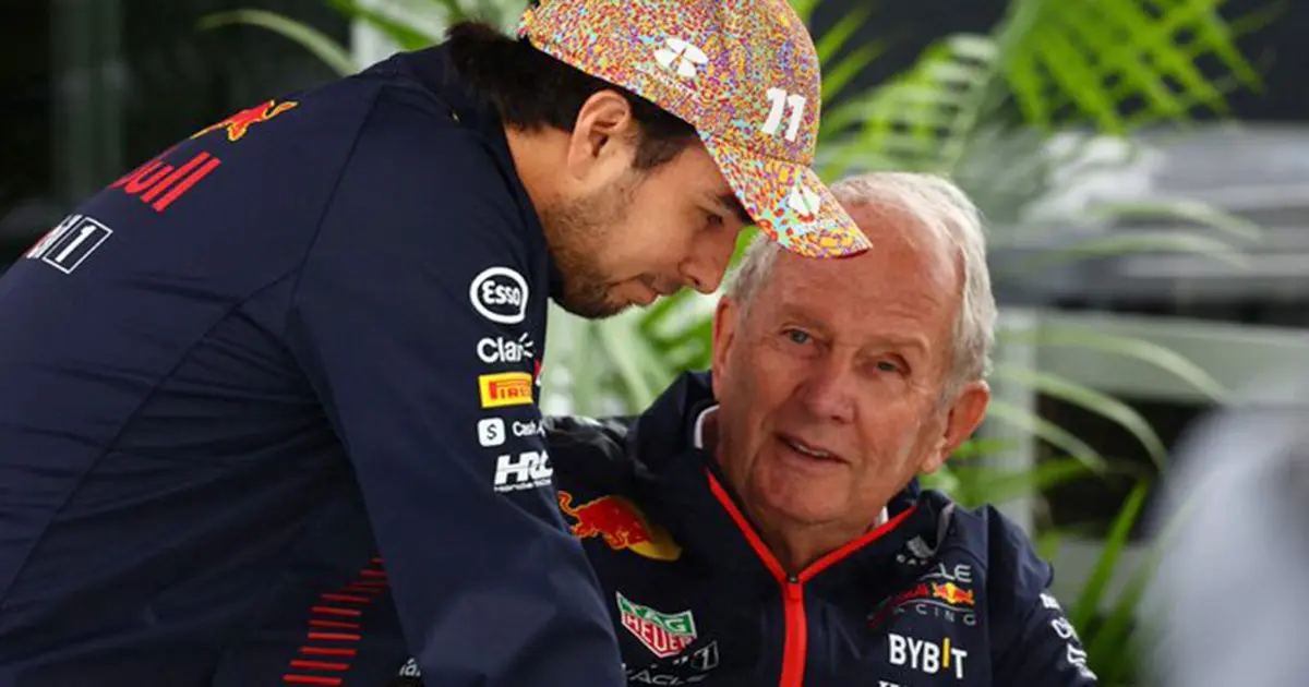Sergio Pérez afirma que Helmut Marko le pidió perdón por sus comentarios Sergio Pérez afirma que Helmut Marko le pidió perdón por sus comentarios