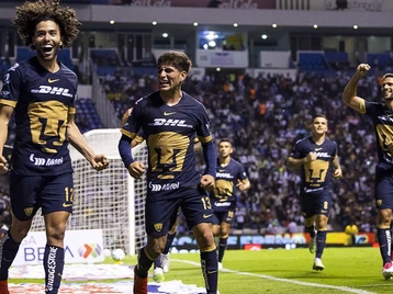 Imagen de la nota: Los Pumas UNAM del argentino Mohamed vencen por 0-2 al Puebla