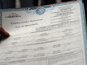Imagen de la nota: Cómo obtener tu acta de nacimiento con código QR