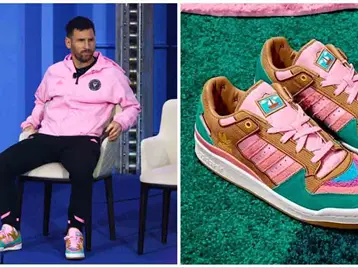Imagen de la nota: Los tenis de Los Simpson que usó Messi en una entrevista: ¿cuánto valen y cómo conseguirlos?
