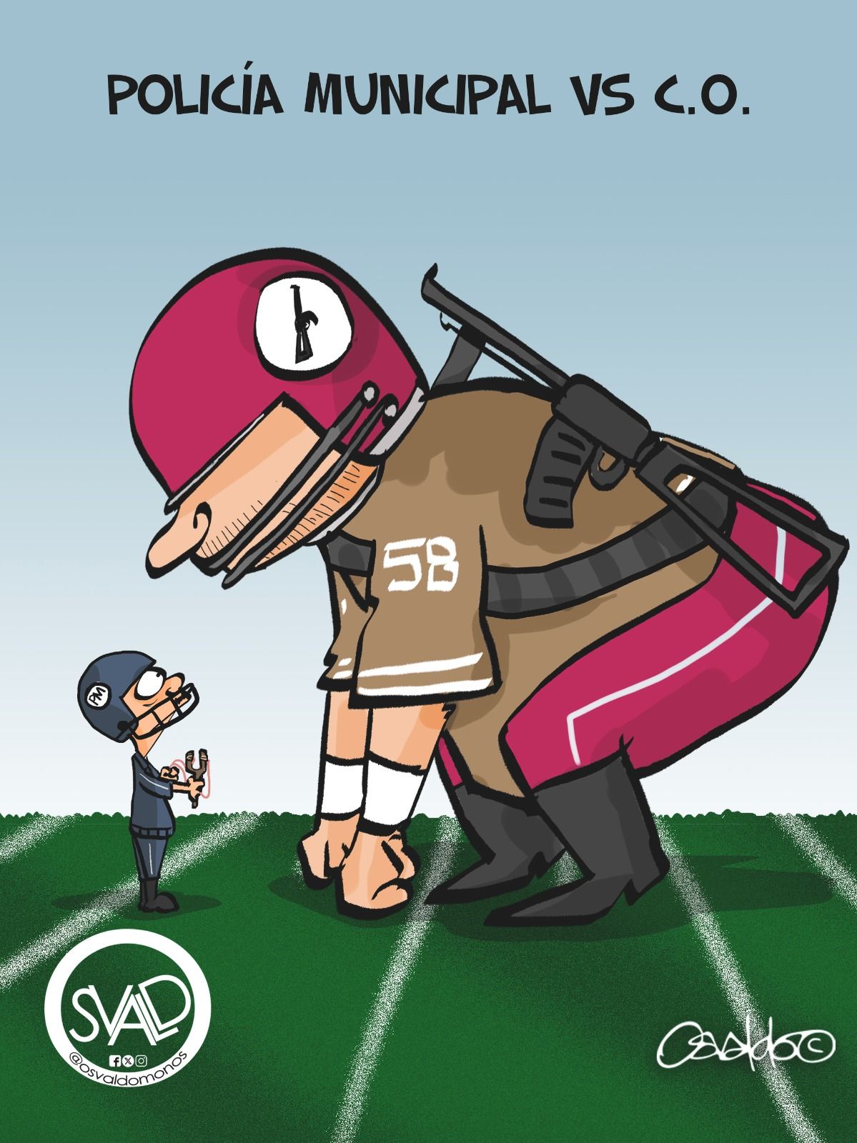 Policía municipal Vs C.O.
