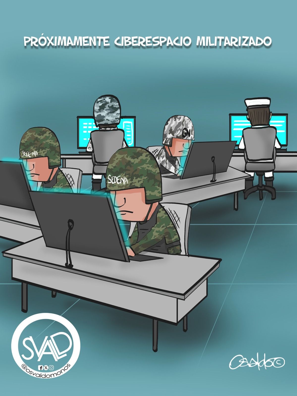 Próximamente ciberespacio militarizado