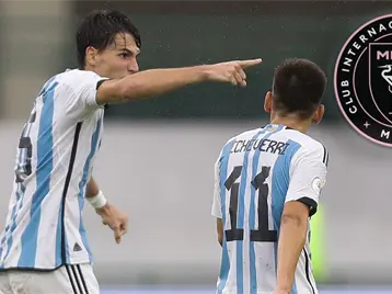 Imagen de la nota: Hijo de Fernando Redondo puede unirse a Messi en Inter Miami tras clasificar a París 2024