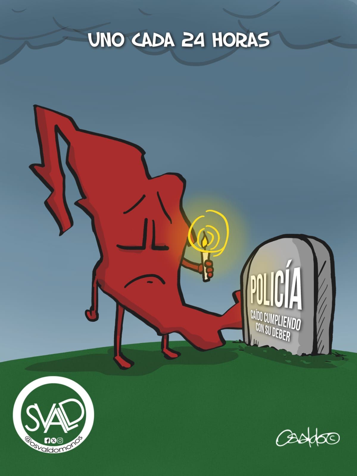 Uno cada 24 horas