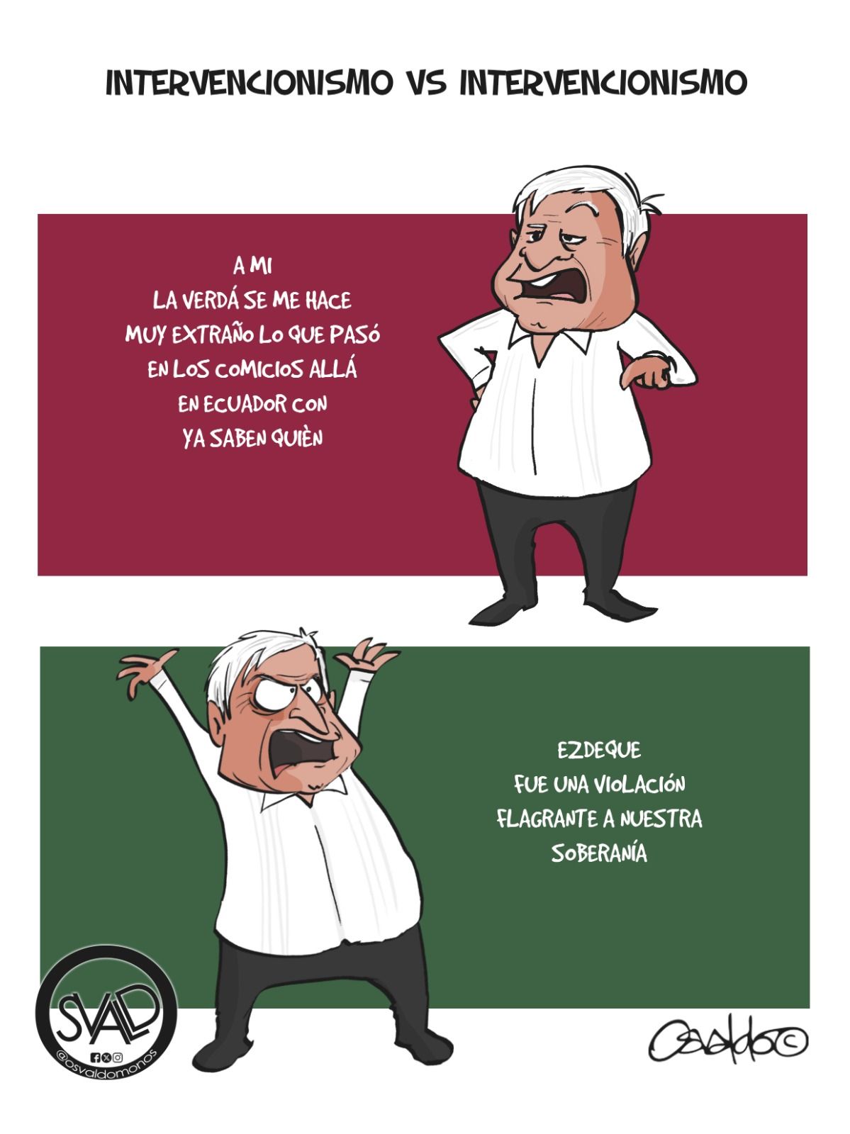 Intervencionismo vs intervencionismo
