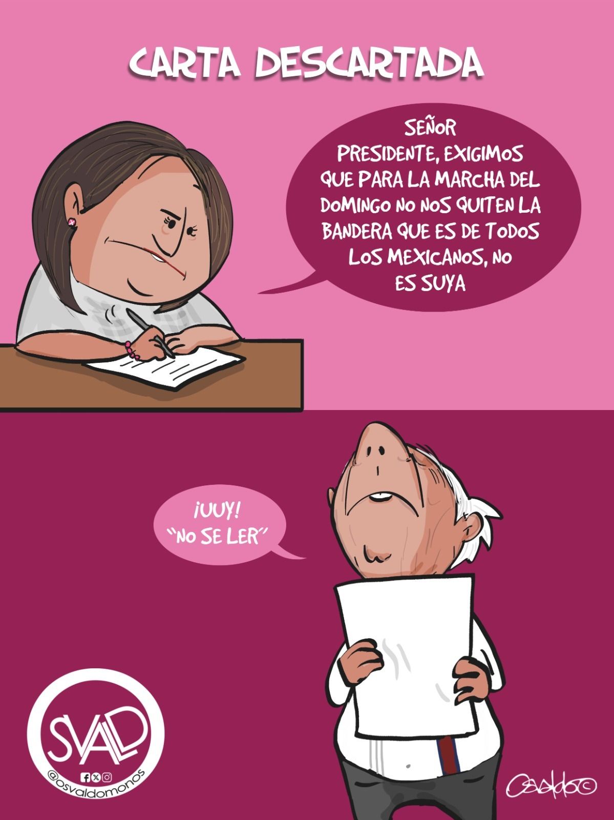 Carta descartada