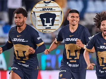 Imagen de la nota: Dan a conocer nueva playera de Pumas de local; ¿vuelven las rayas de los 90s?