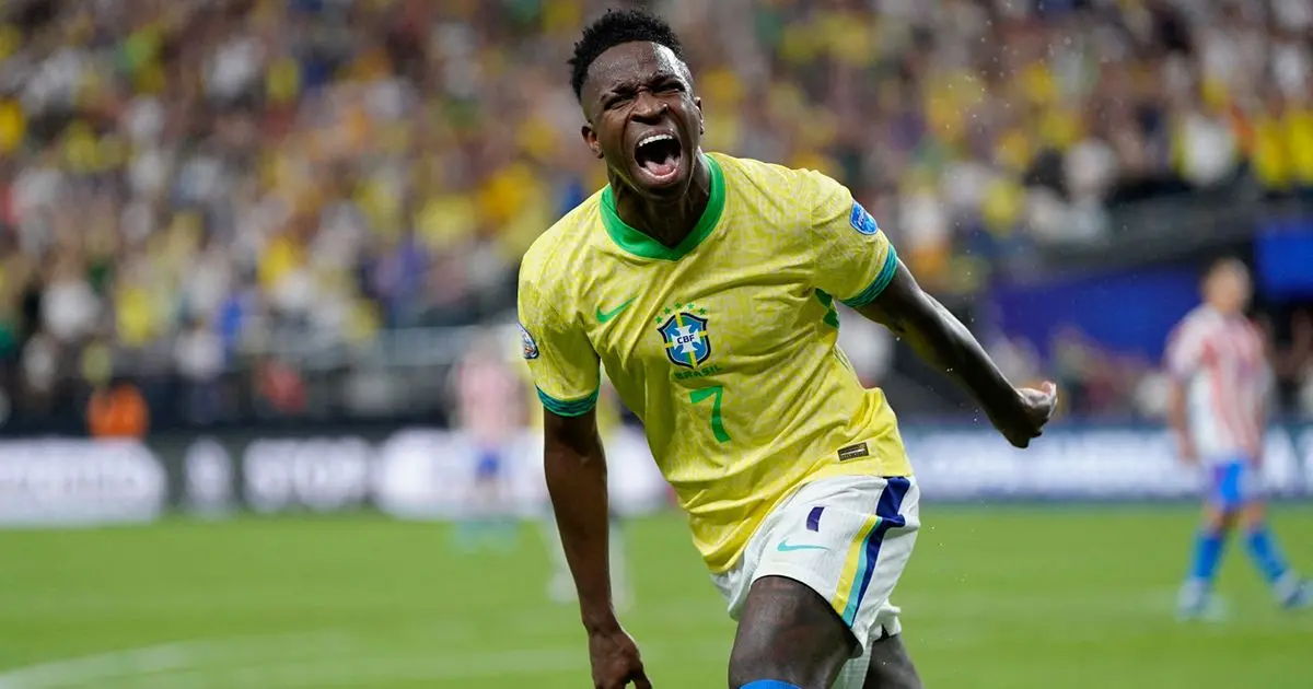 Vinicius lidera la resurrección de Brasil y manda a casa a Paraguay Reuters