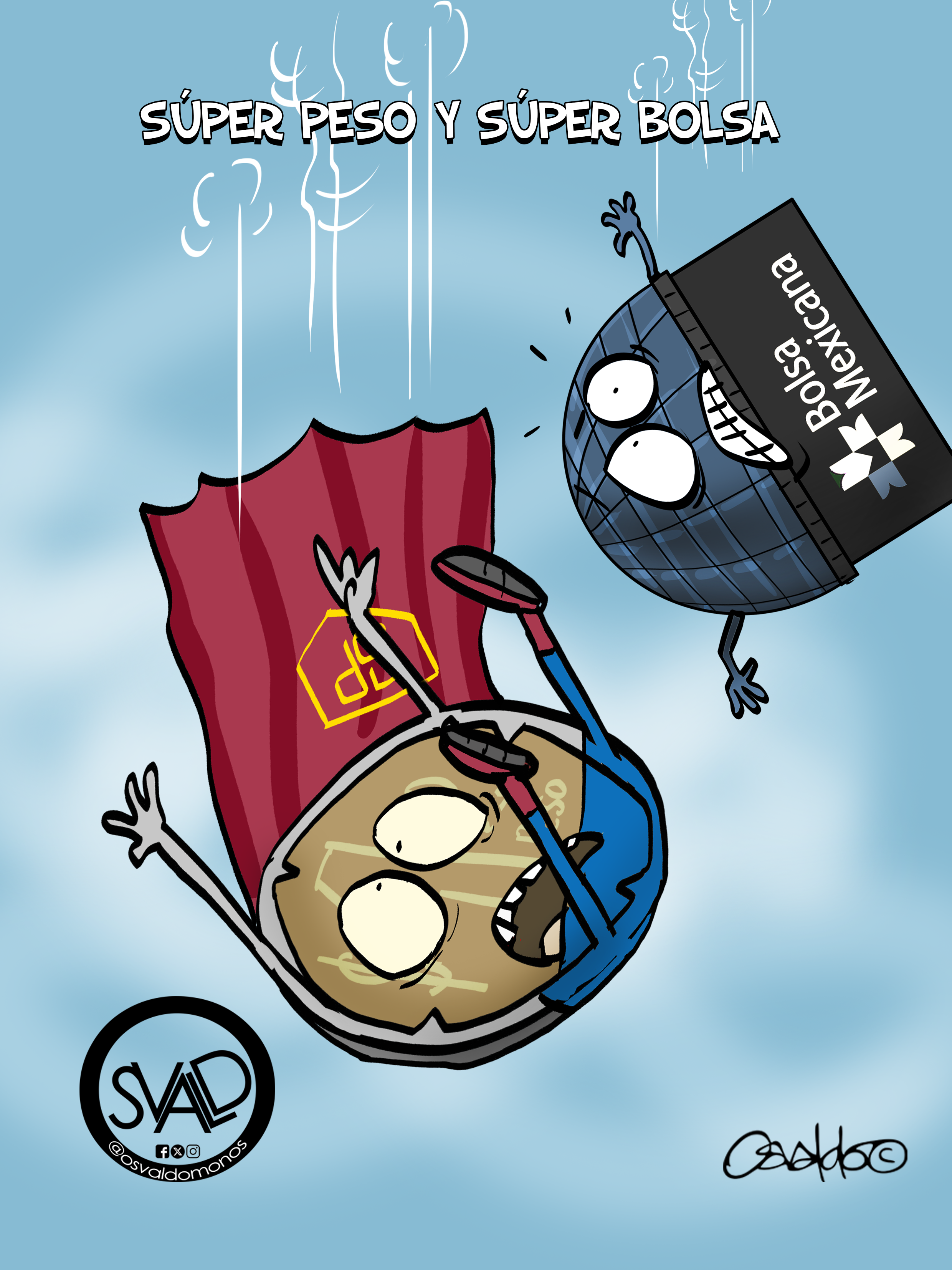 Súper peso y súper bolsa