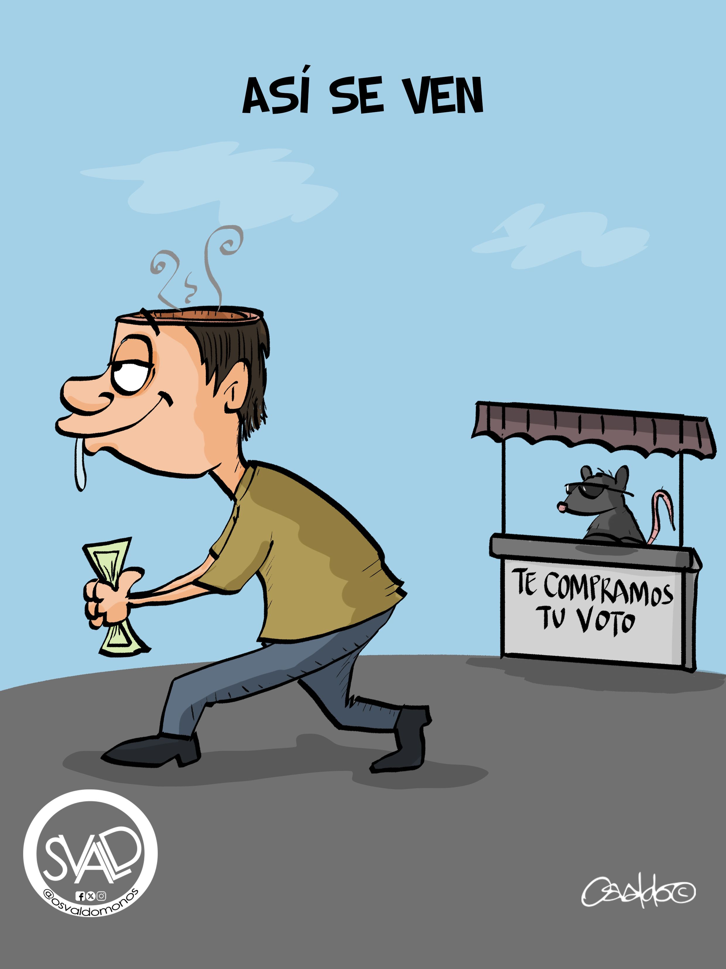 Te compramos tu voto