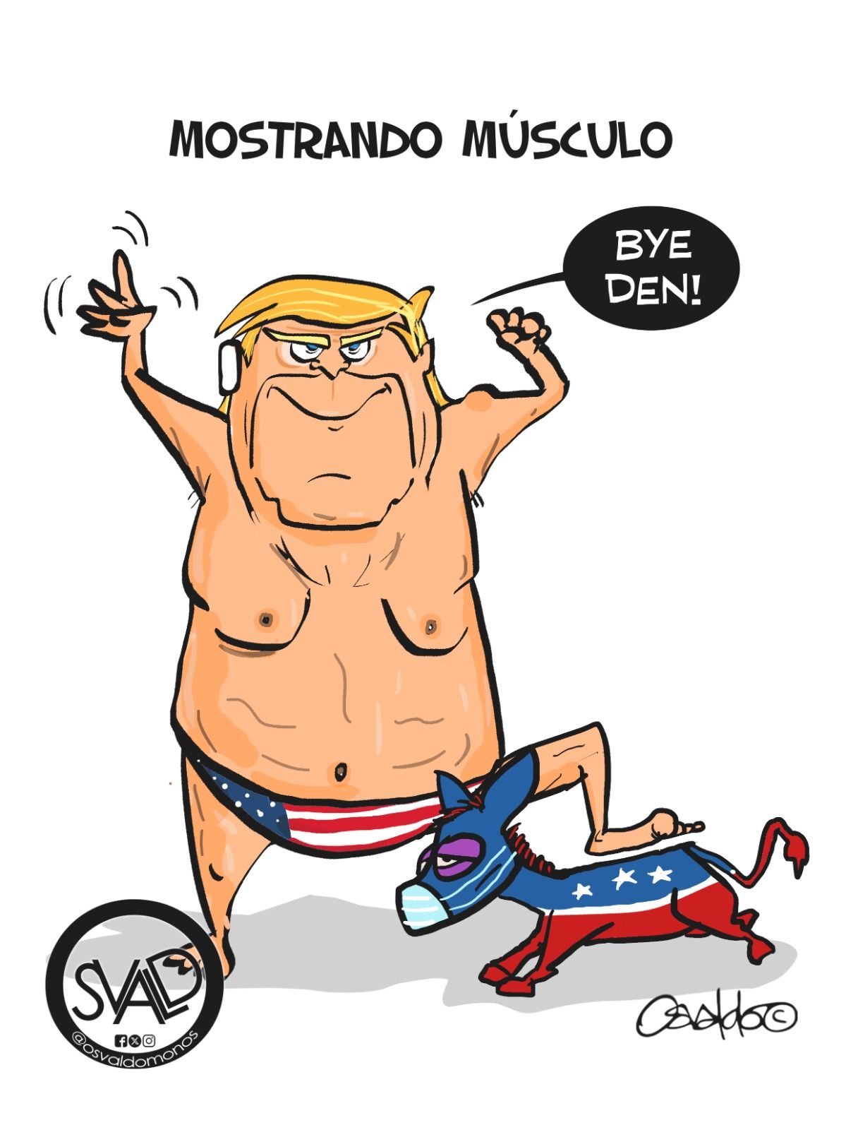 Mostrando músculo