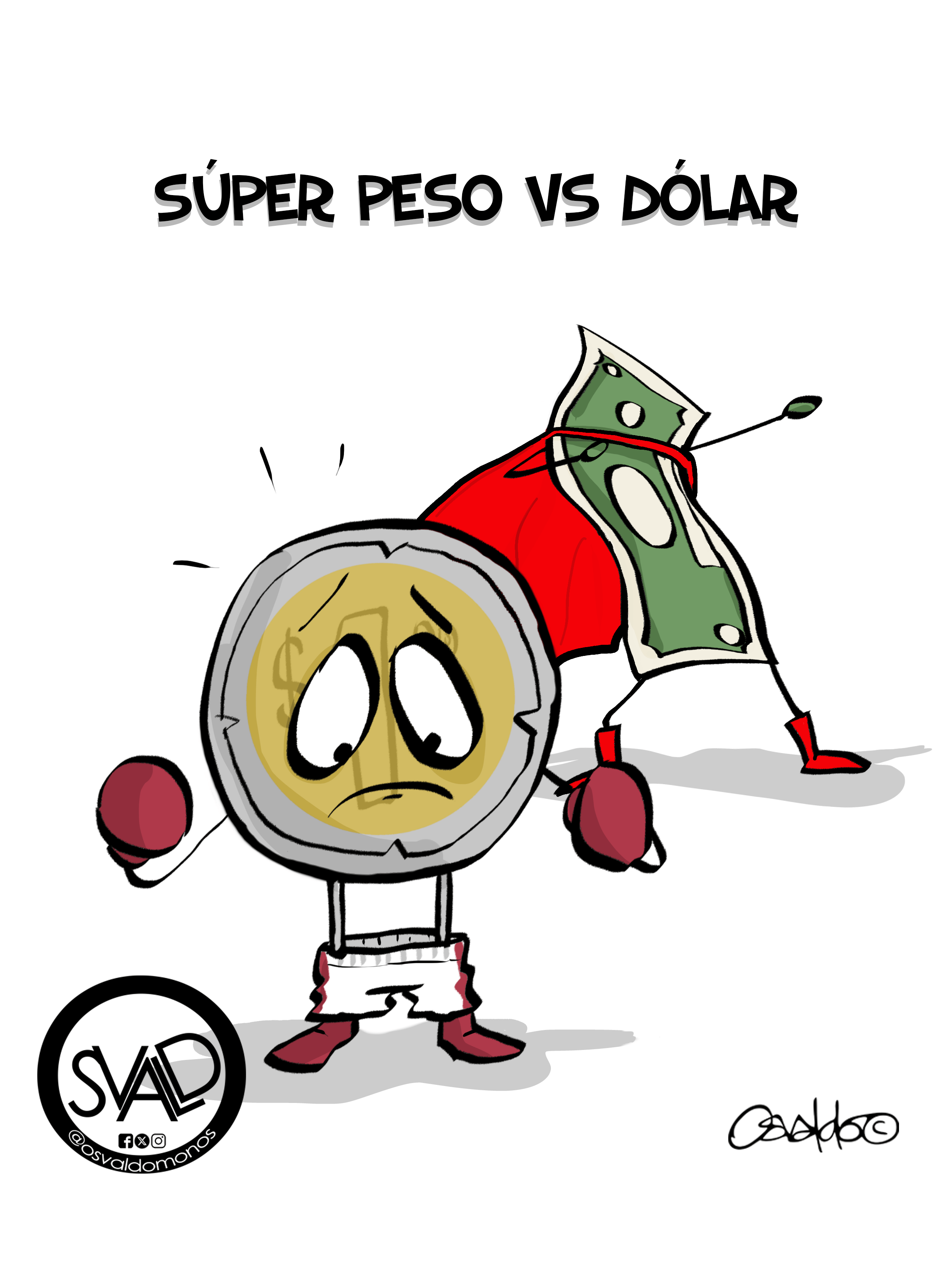 Súper peso vs dólar