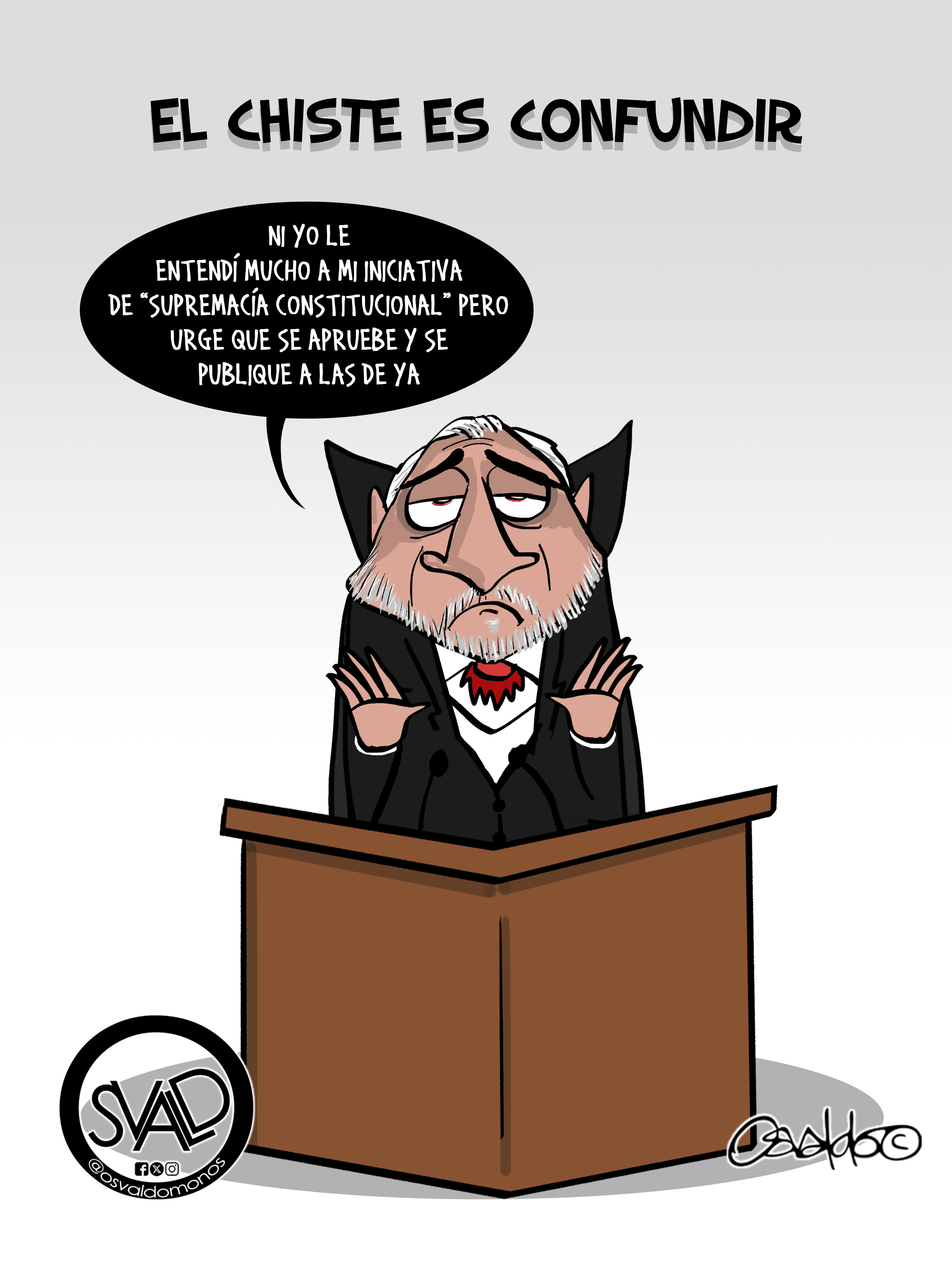 El chiste es confundir