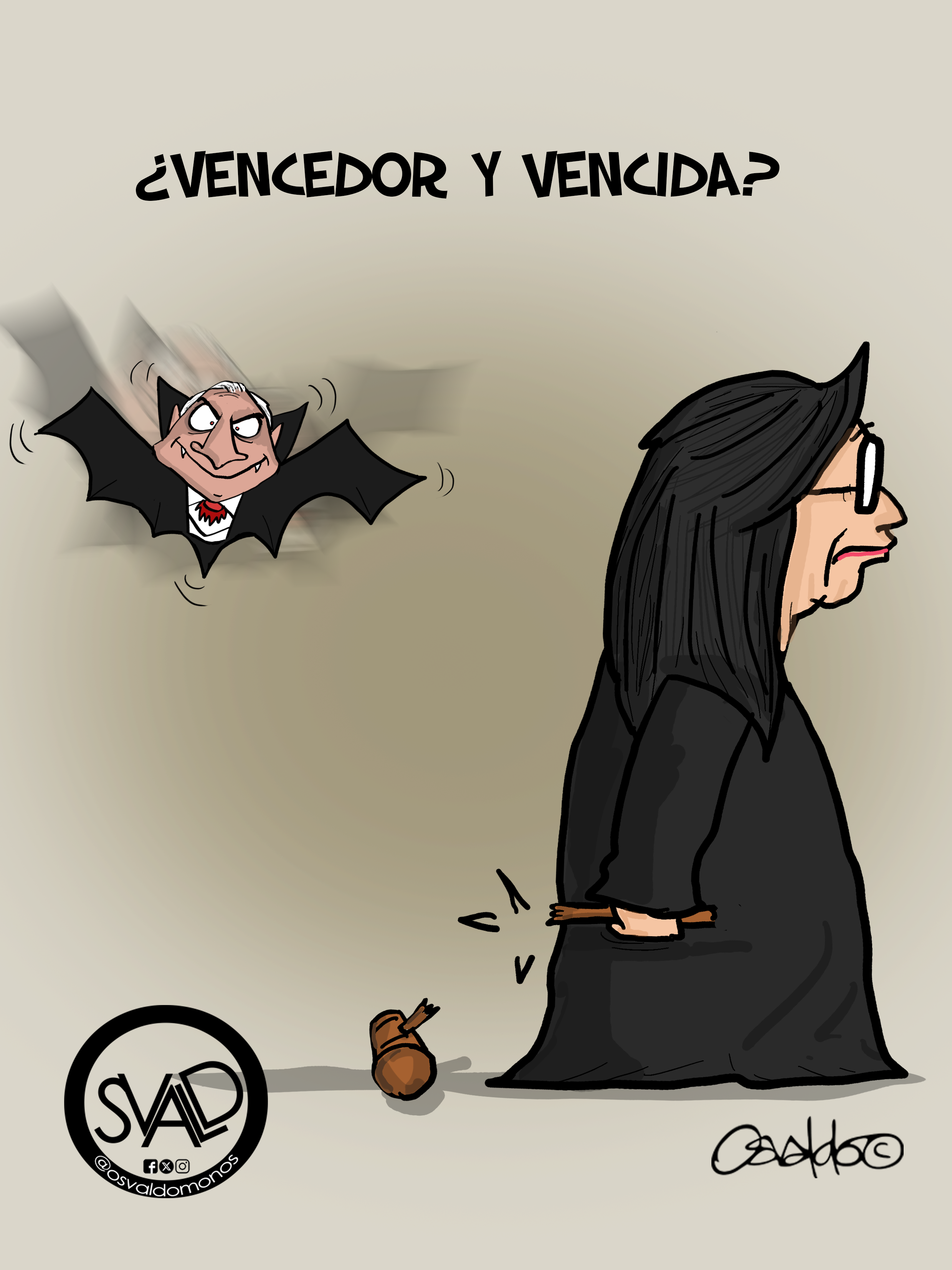 ¿Vencedor y vencida?