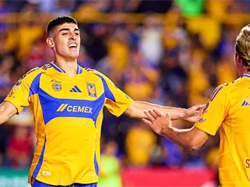 Imagen de la nota: Tigres vence a Toluca con goles de Gignac y Brunetta para afianzarse en el subliderato del Apertura 2024