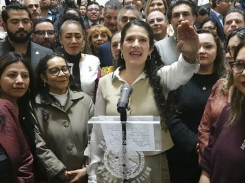 Imagen de la nota: Se concreta designación de Bertha Alcalde se concreta designación como Fiscal de la CDMX
