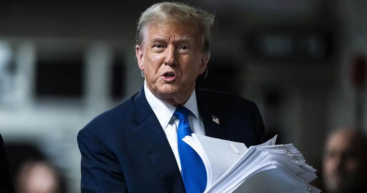 El juez que procesó a Trump por pagos a una actriz porno leerá la sentencia el viernes 10 Foto: EFE