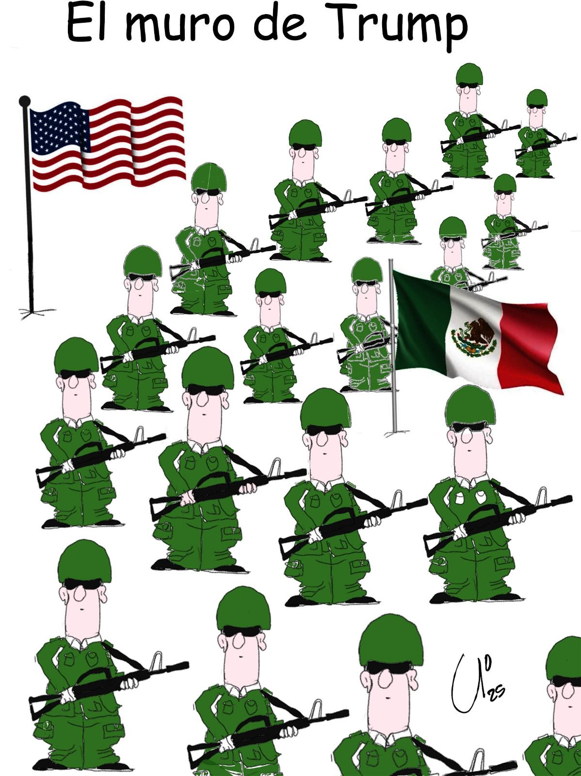 El muro de Trump
