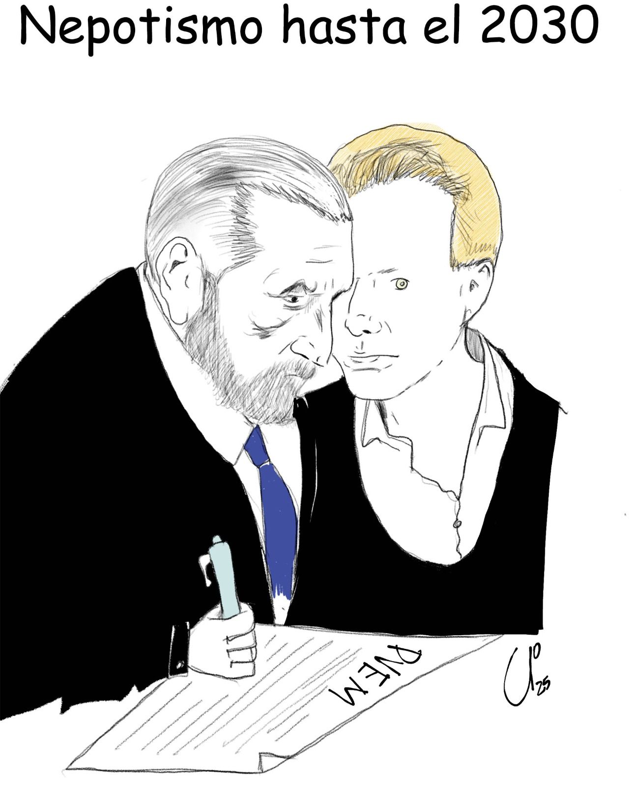 Nepotismo hasta el 2030