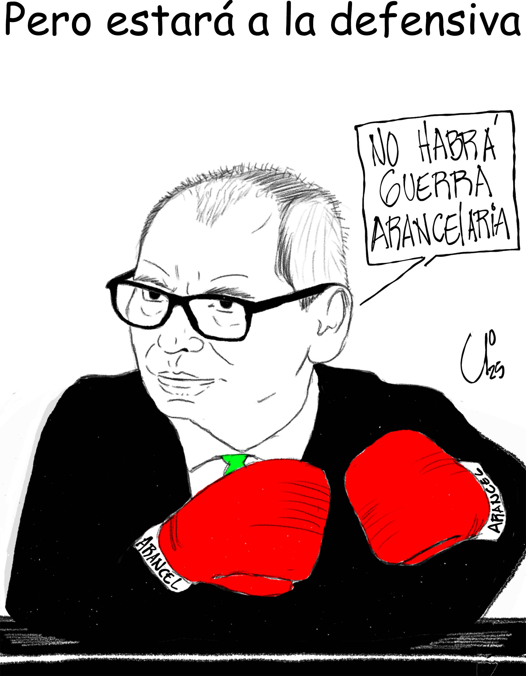 Pero estará a la defensiva