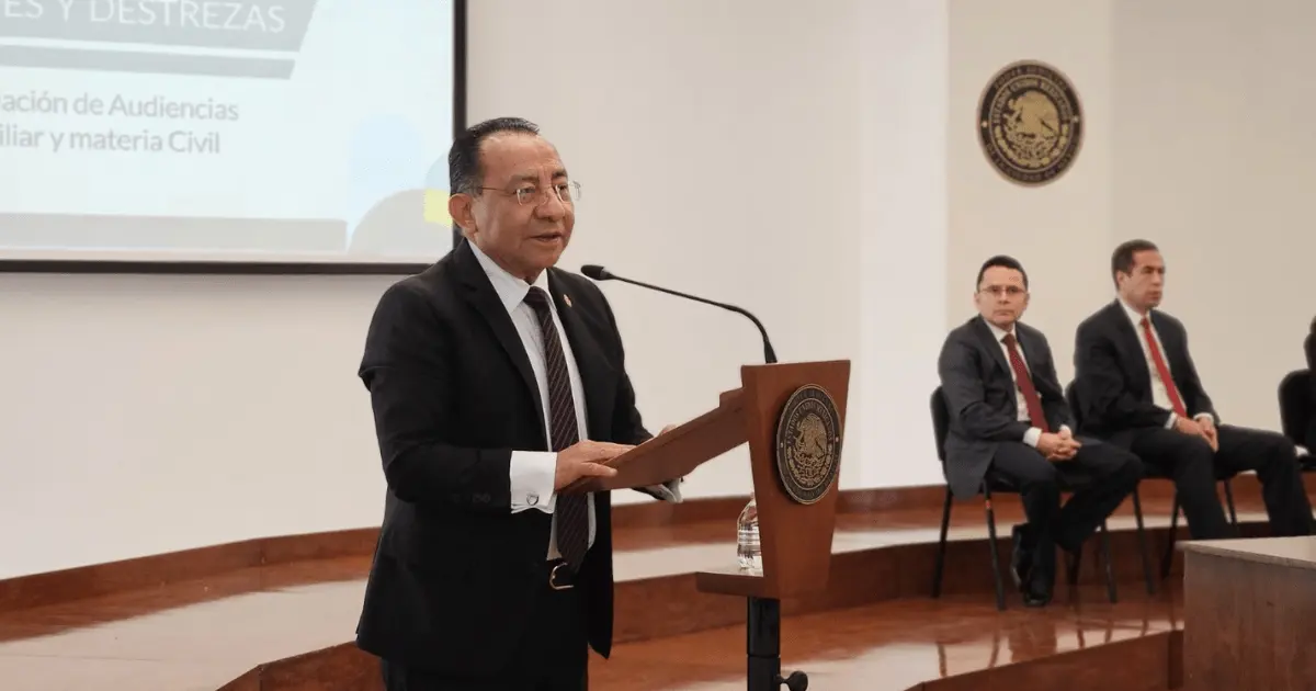 Pide Rafael Guerra a litigantes generar impacto positivo en justicia Pide Rafael Guerra a litigantes generar impacto positivo en justicia