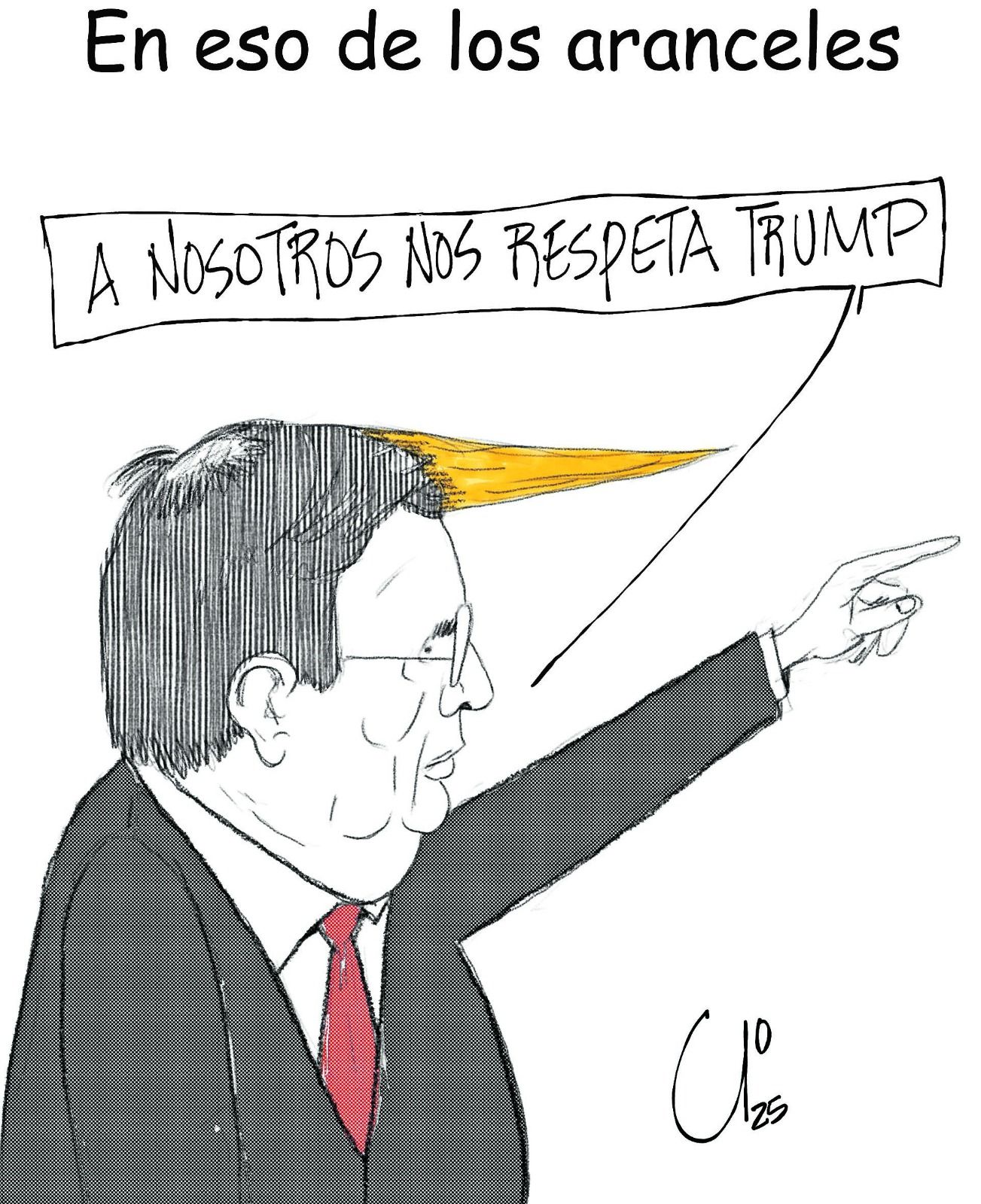En eso de los aranceles