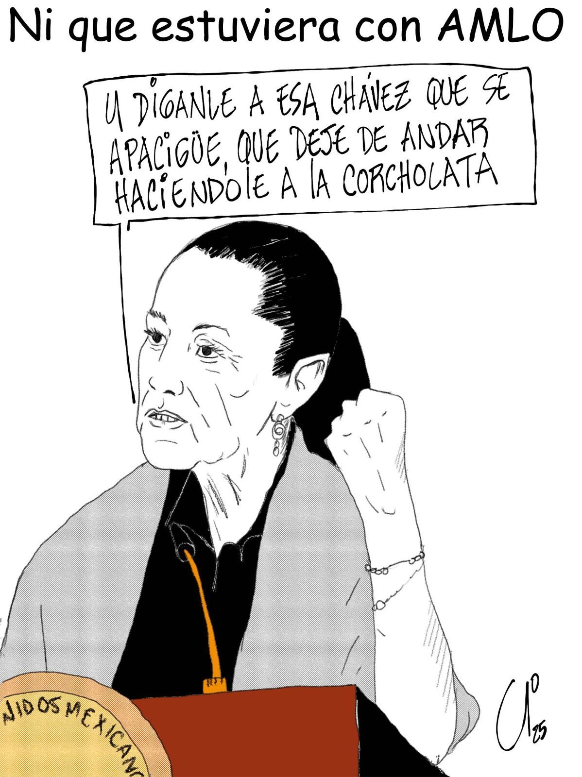 Ni que estuviera con AMLO