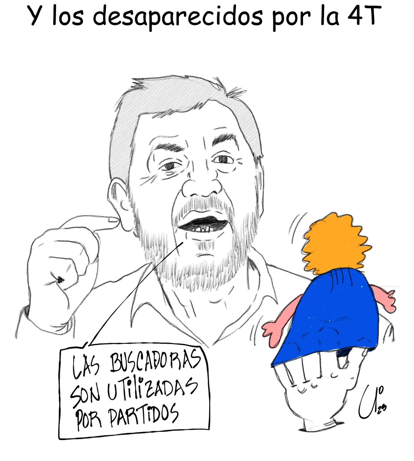 Y los desaparecidos por la 4T