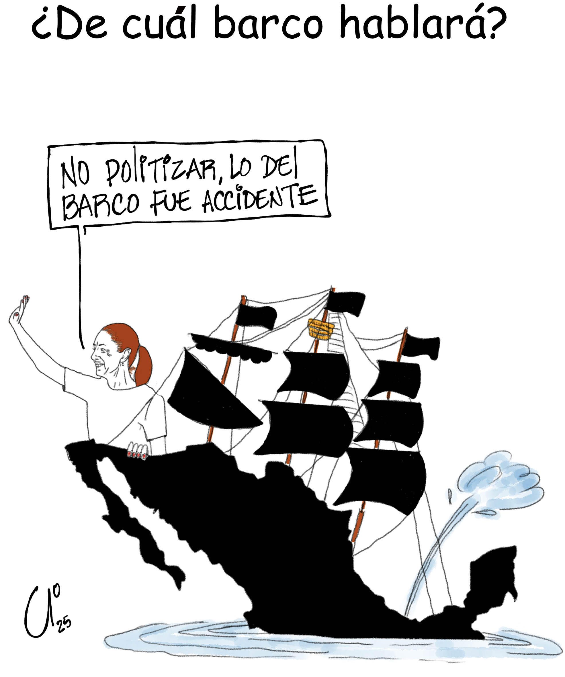 ¿De cuál barco hablará?