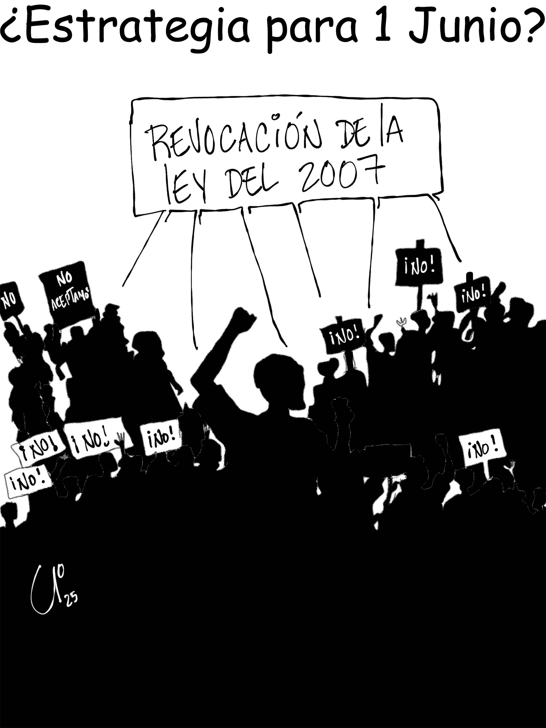 ¿Estrategia para el 1 de junio?