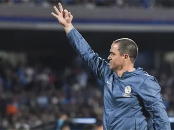 Imagen de la nota: Se asomó el orgullo de estar en el América; André Jardine y la seña que hizo en CU