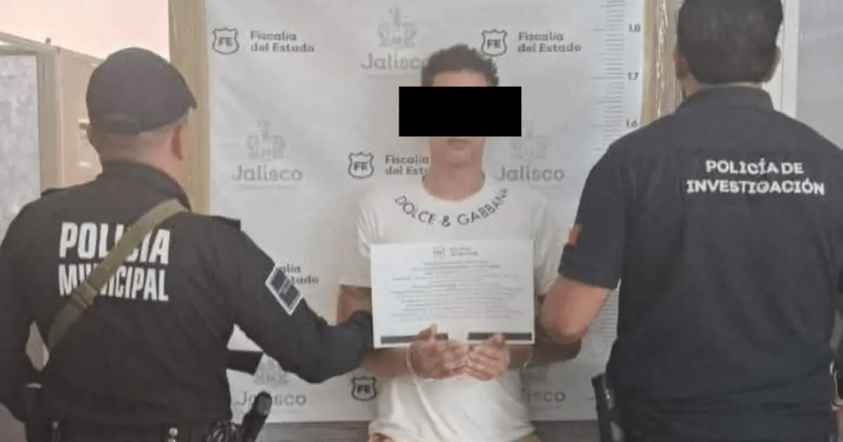 ¿Por qué detuvieron Alex Marín, creador de contenido para adultos en Jalisco? Foto: Fiscalía del Estado