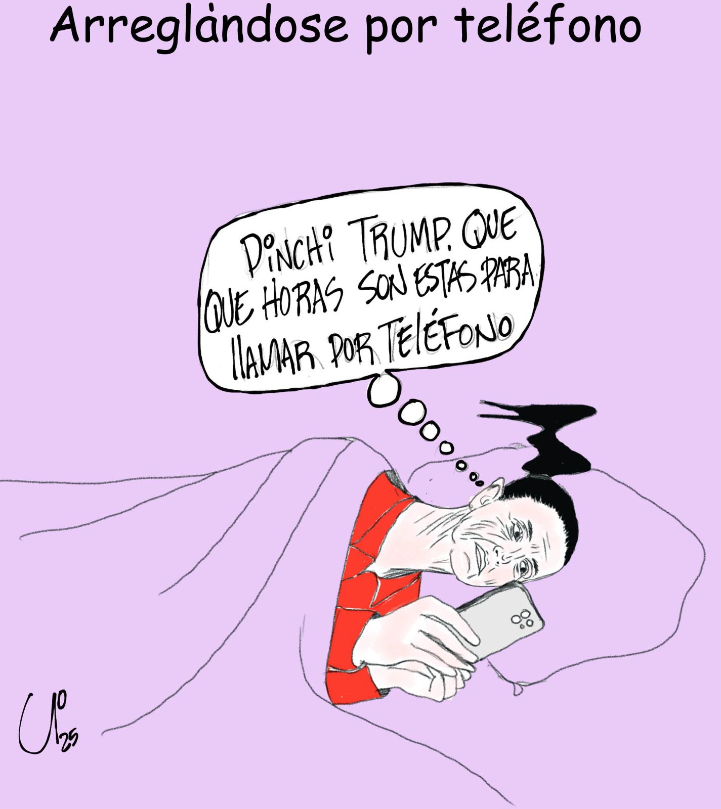 Arreglándose por teléfono