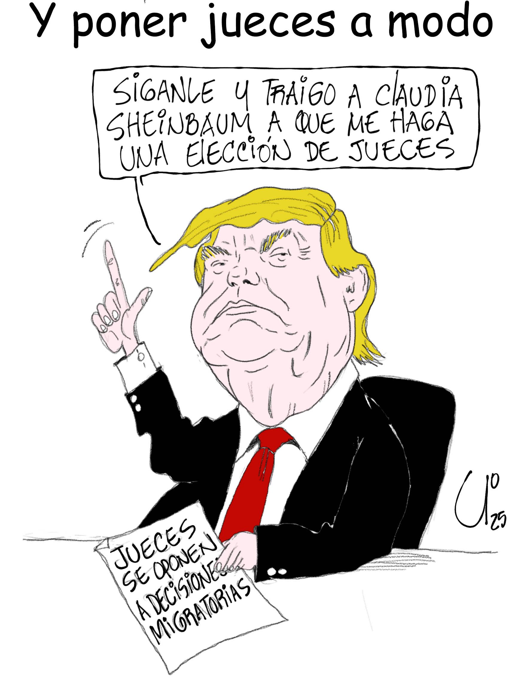 Y poner jueces a modo