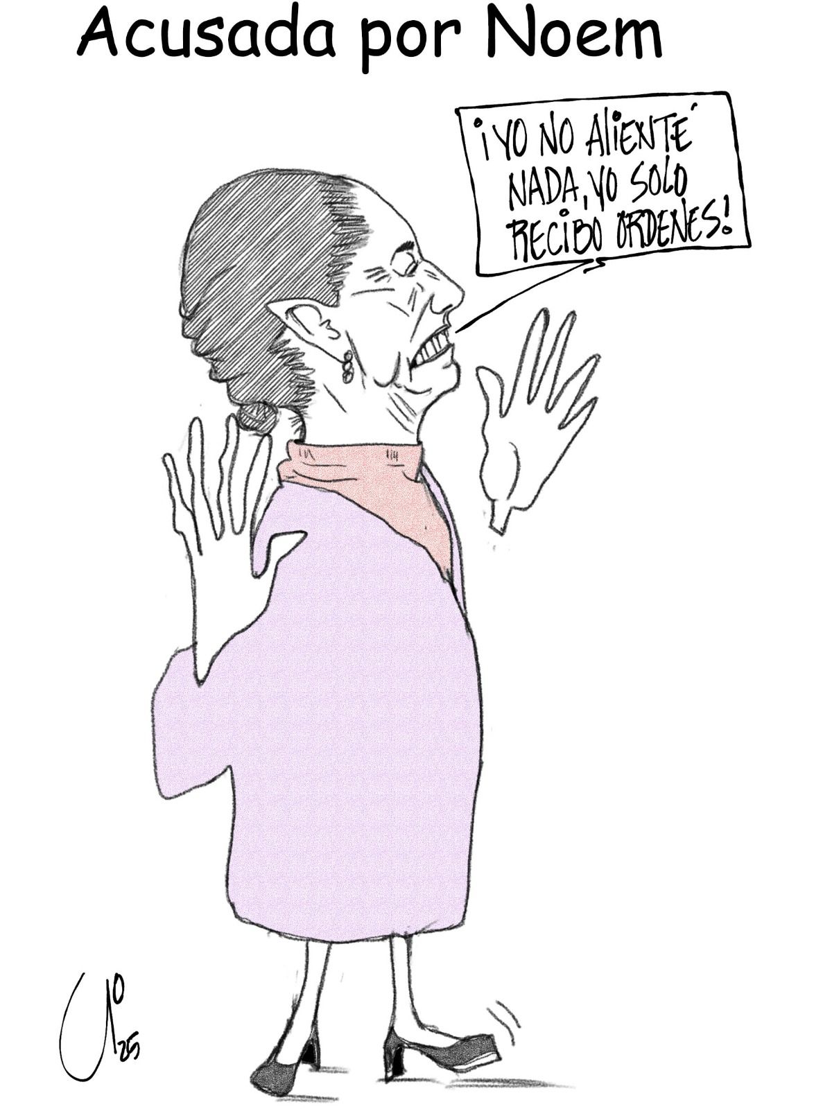 Acusada por Noem