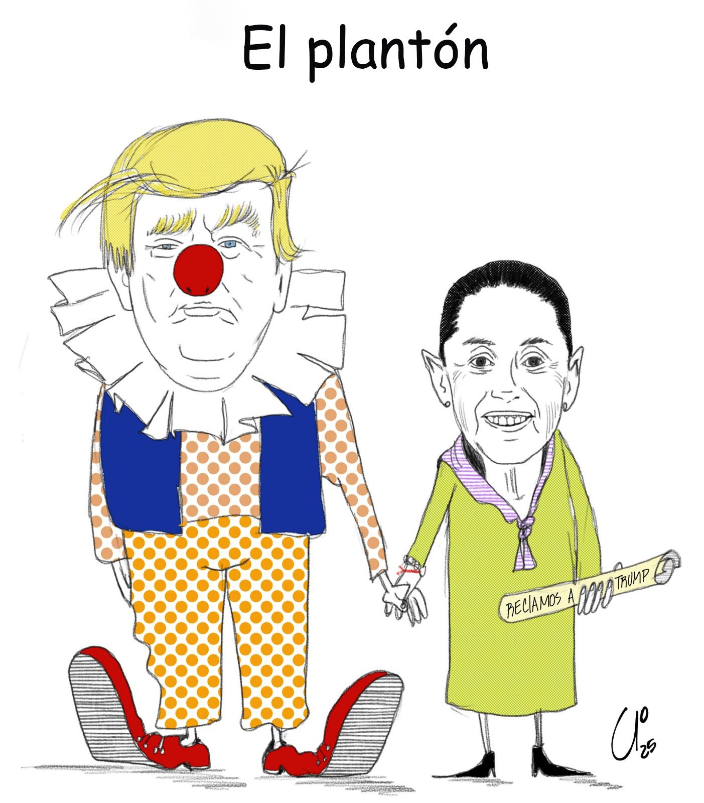El plantón